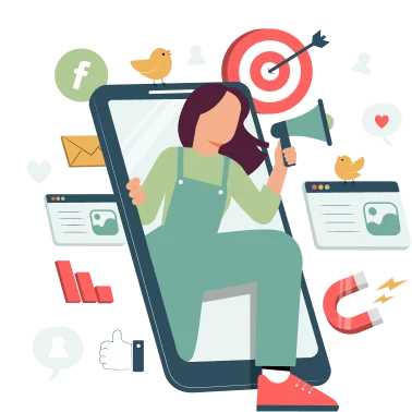 Marketing illustration